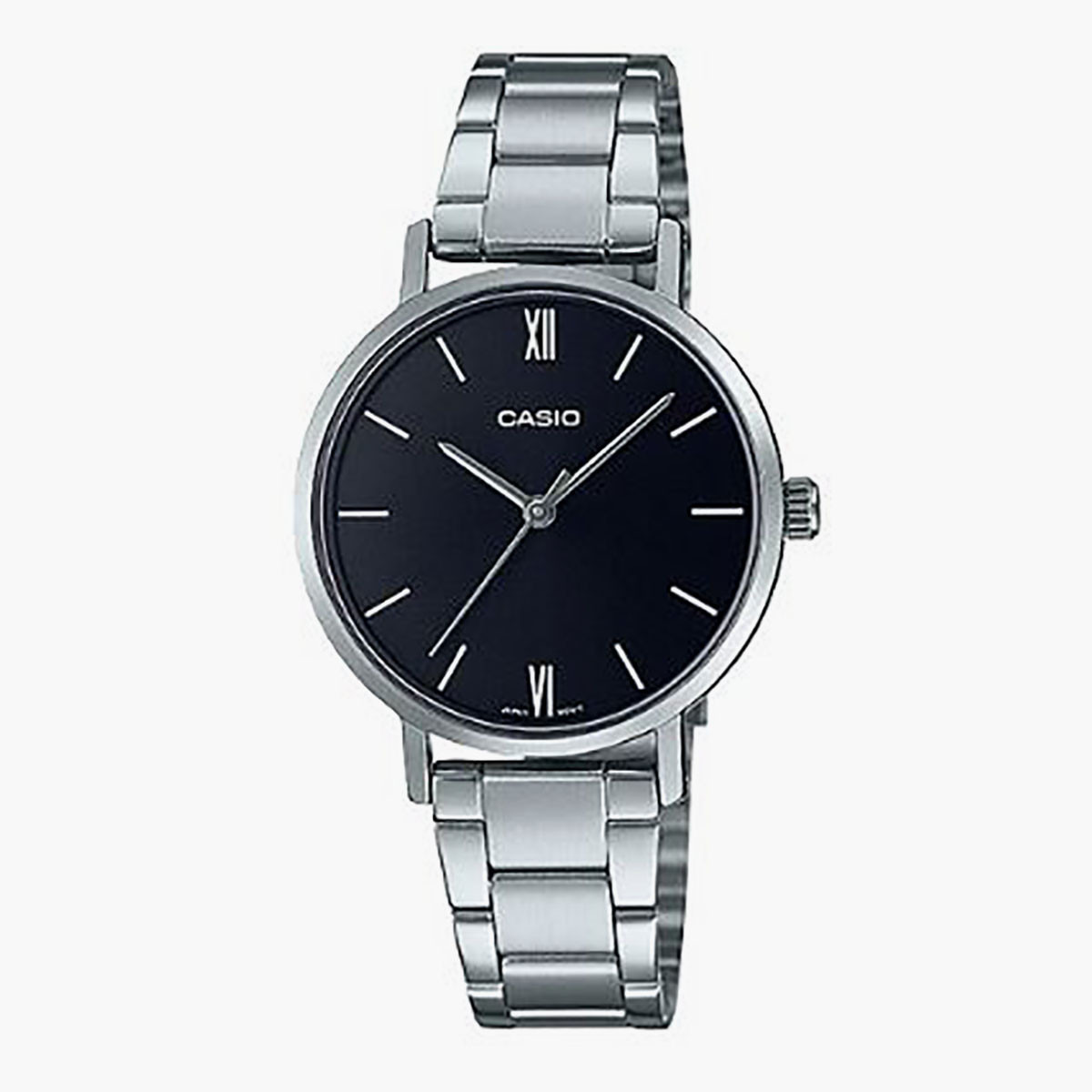 كاسيو ساعة عملية كاجوال للنساء انالوج بعقارب ستانلس ستيل - LTP-VT02D-1AUDF-women-watchesandjewellery-watches-image-1