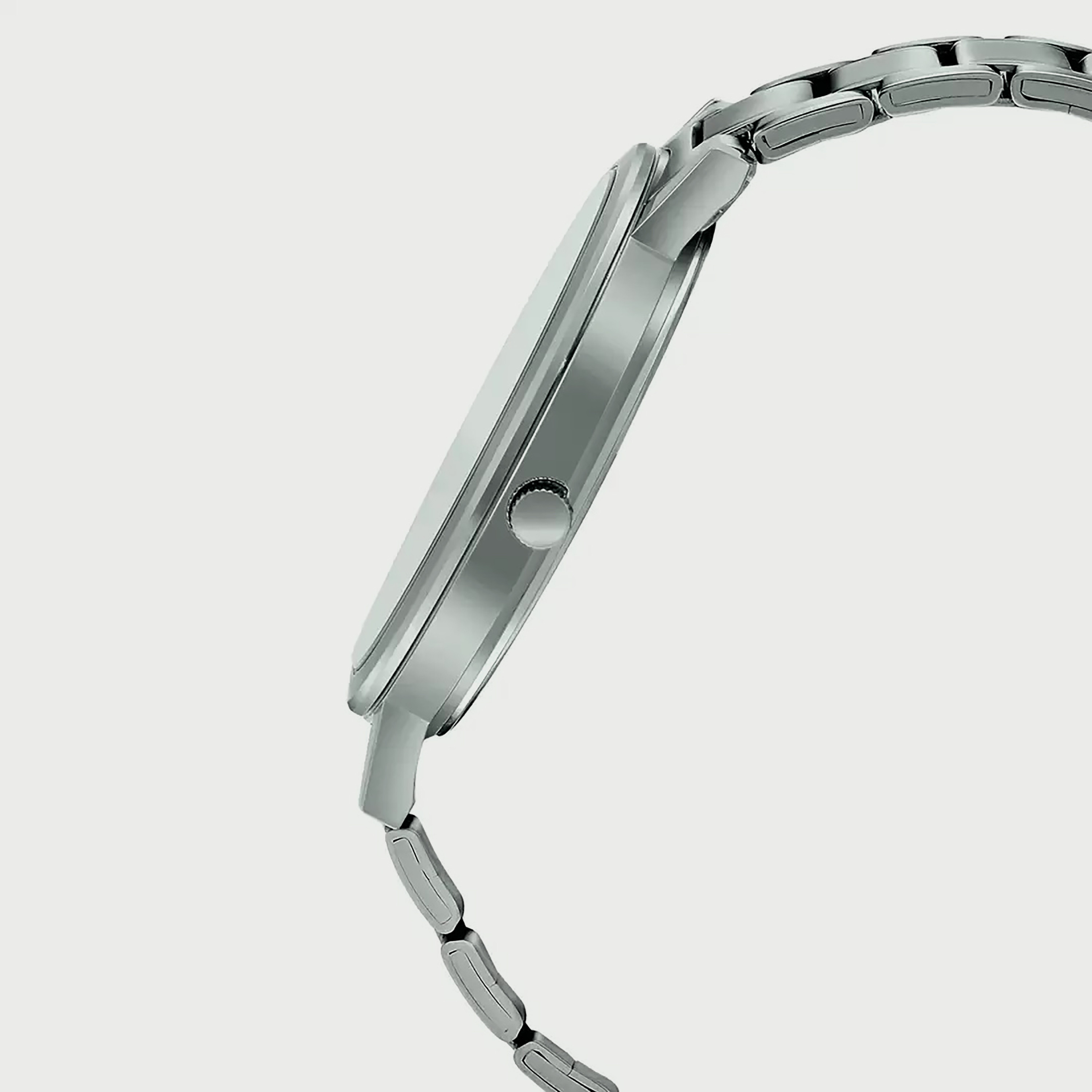 Casio Men's Silver Analog Stainless Steel Strap Watch MTP-B100D-1EVDF-men-watchesandjewellery-watches-image-2
