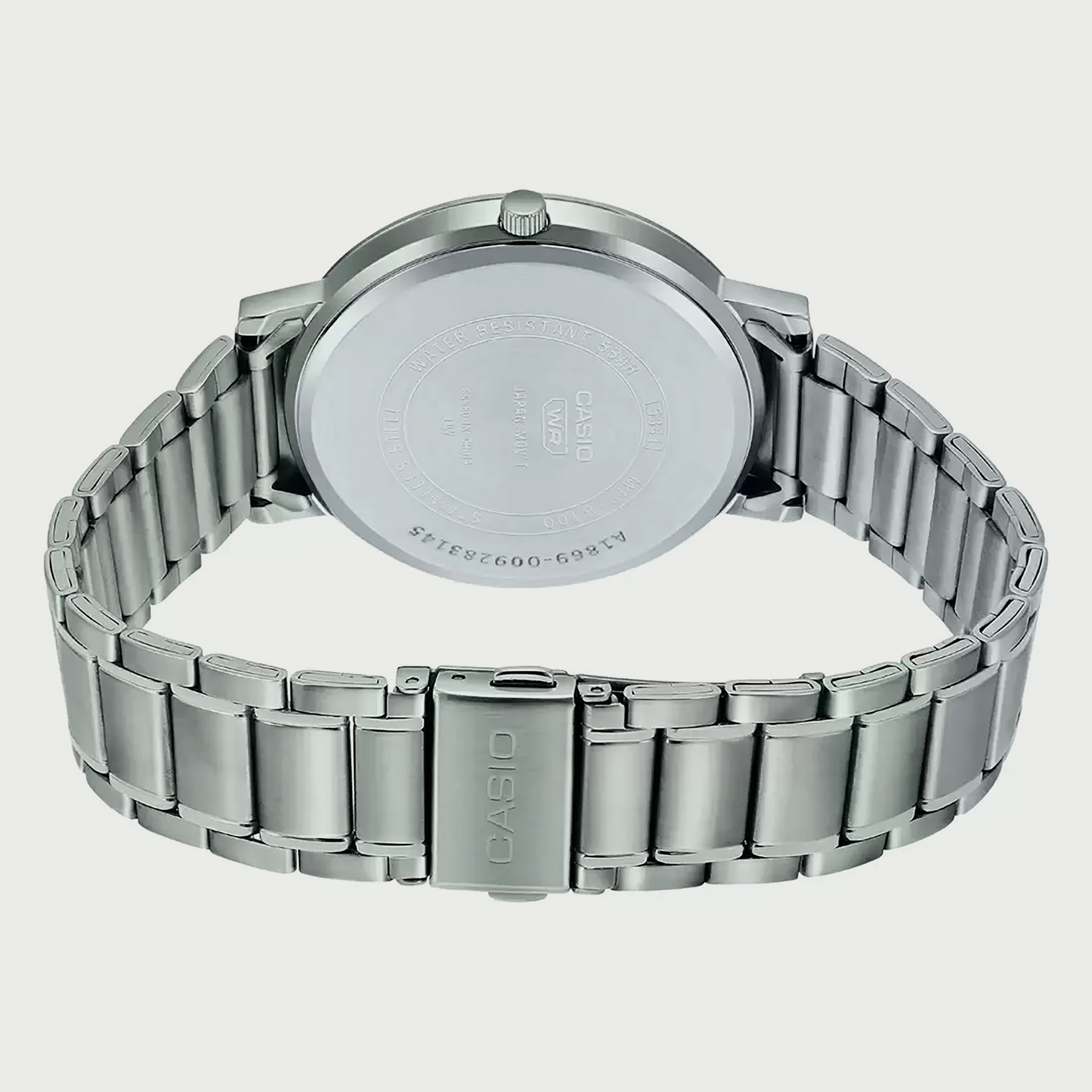Casio Men's Silver Analog Stainless Steel Strap Watch MTP-B100D-1EVDF-men-watchesandjewellery-watches-image-3