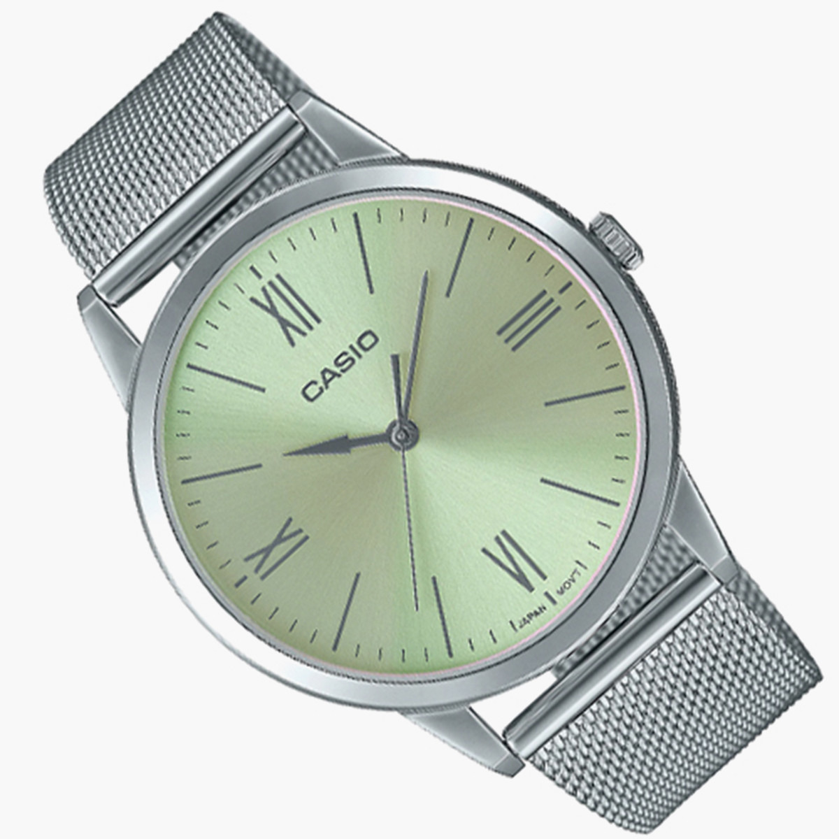 Casio Men Mesh Silver Strap Analog Watch - MTP-E600M-9BDF-men-watchesandjewellery-watches-image-2