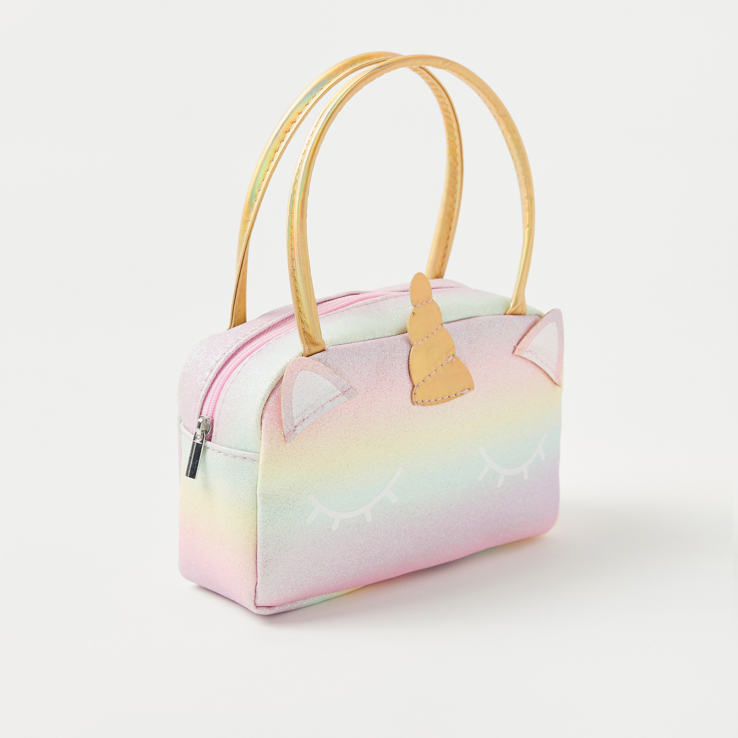 Charmz Embellished Unicorn Handbag with Dual Handles-girls-accessories-bags-image-2