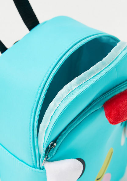Charmz Penguin Applique Backpack with Adjustable Shoulder Straps