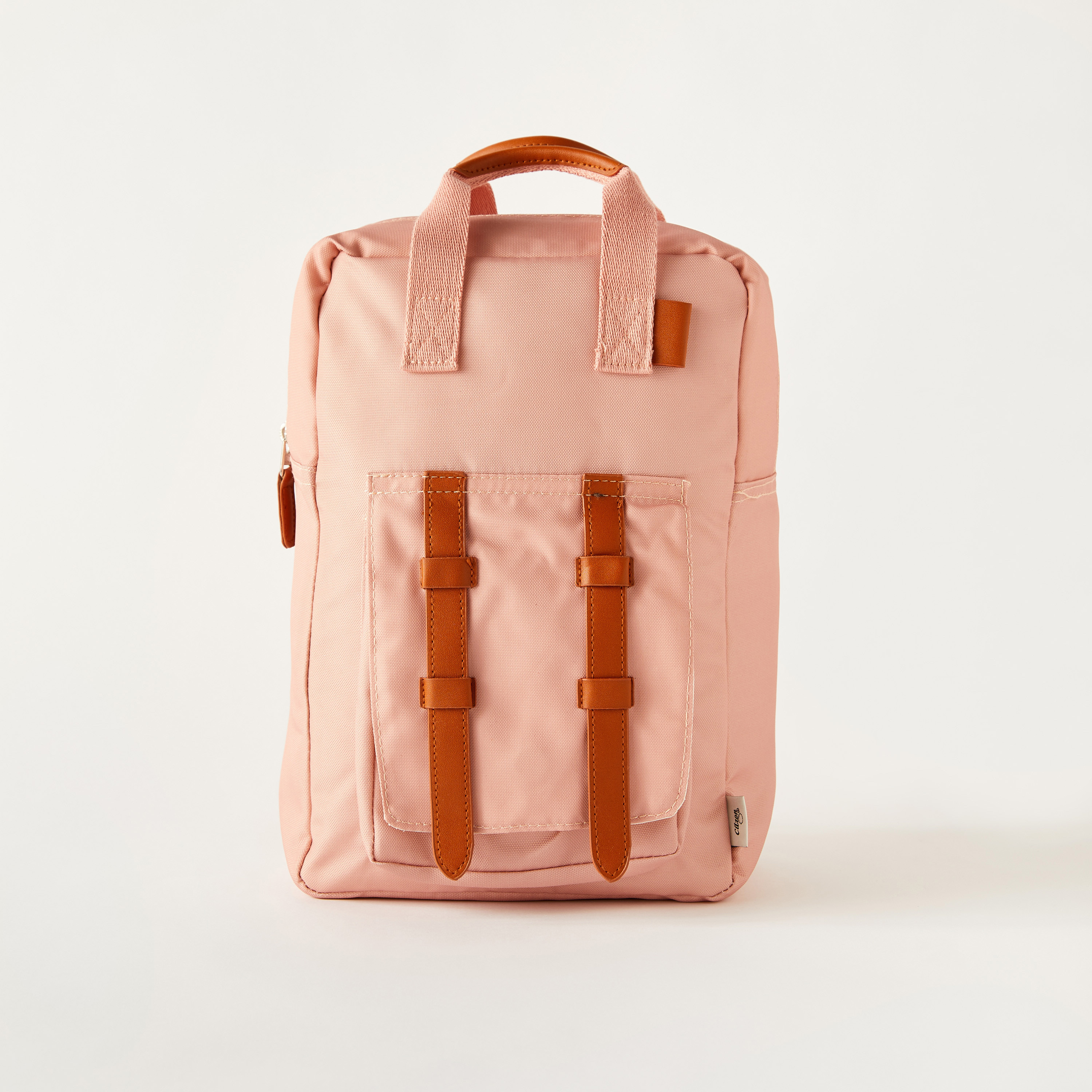 شنطة ظهر سادة بحمالات كتف قابلة للتعديل ومقابض مزدوجة - 22×13×32 سم-school-bagsandbackpacks-backpacks-image-1