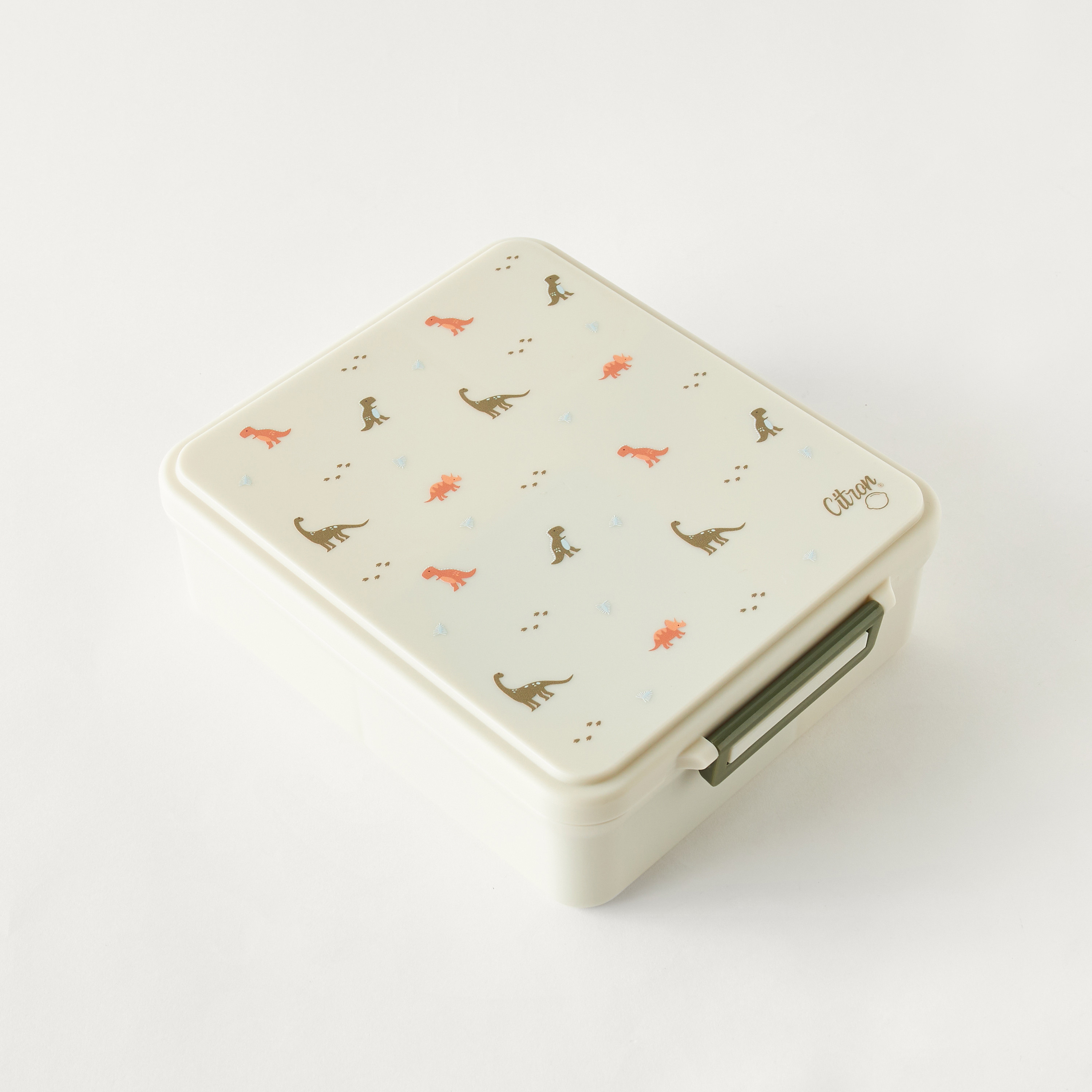 Citron Unicorn Print Sectioned Lunch Box with Clip Lock Lid6 -Month Warranty-school-lunchessentials-lunchboxes-image-1