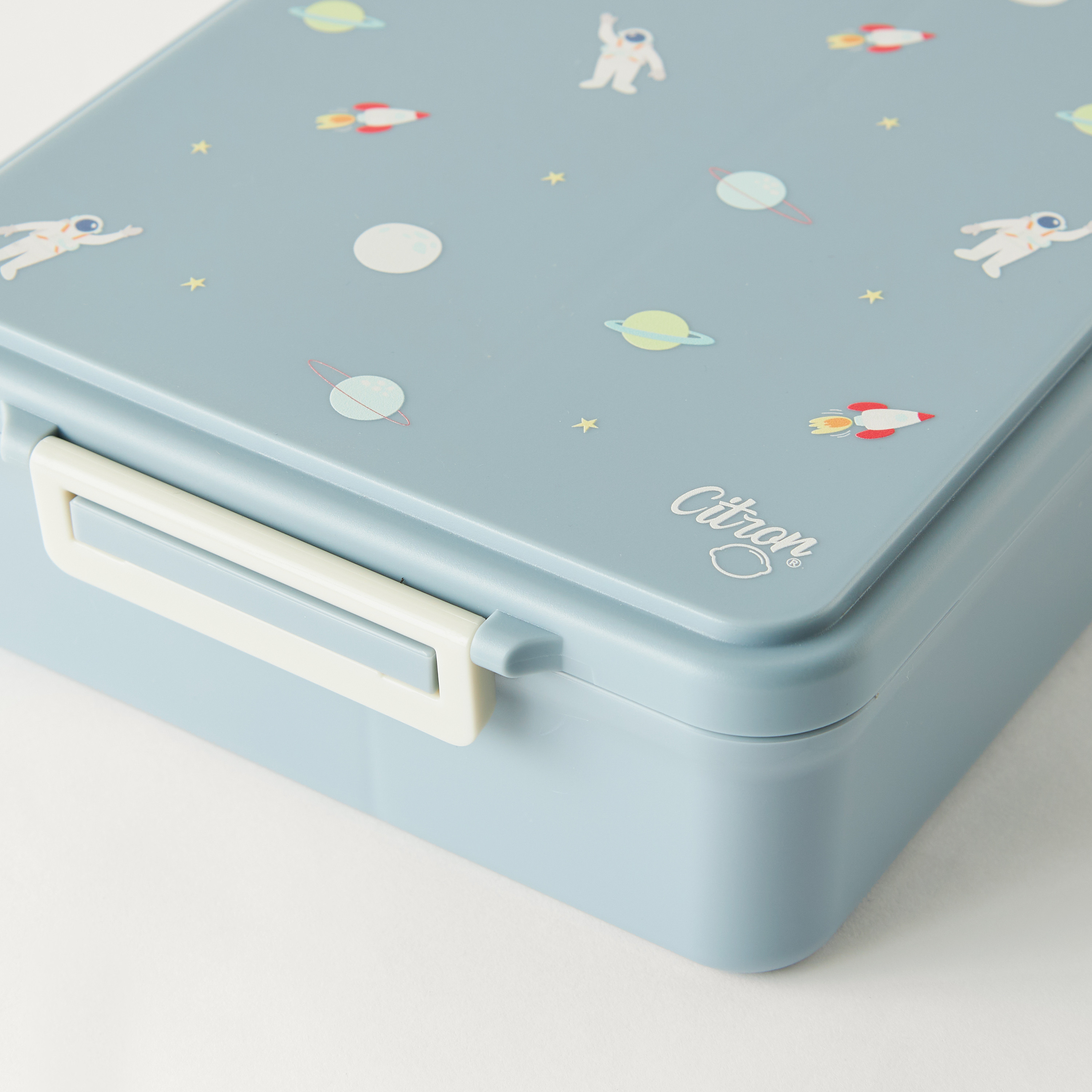 Citron Unicorn Print Sectioned Lunch Box with Clip Lock Lid6 -Month Warranty-school-lunchessentials-lunchboxes-image-4