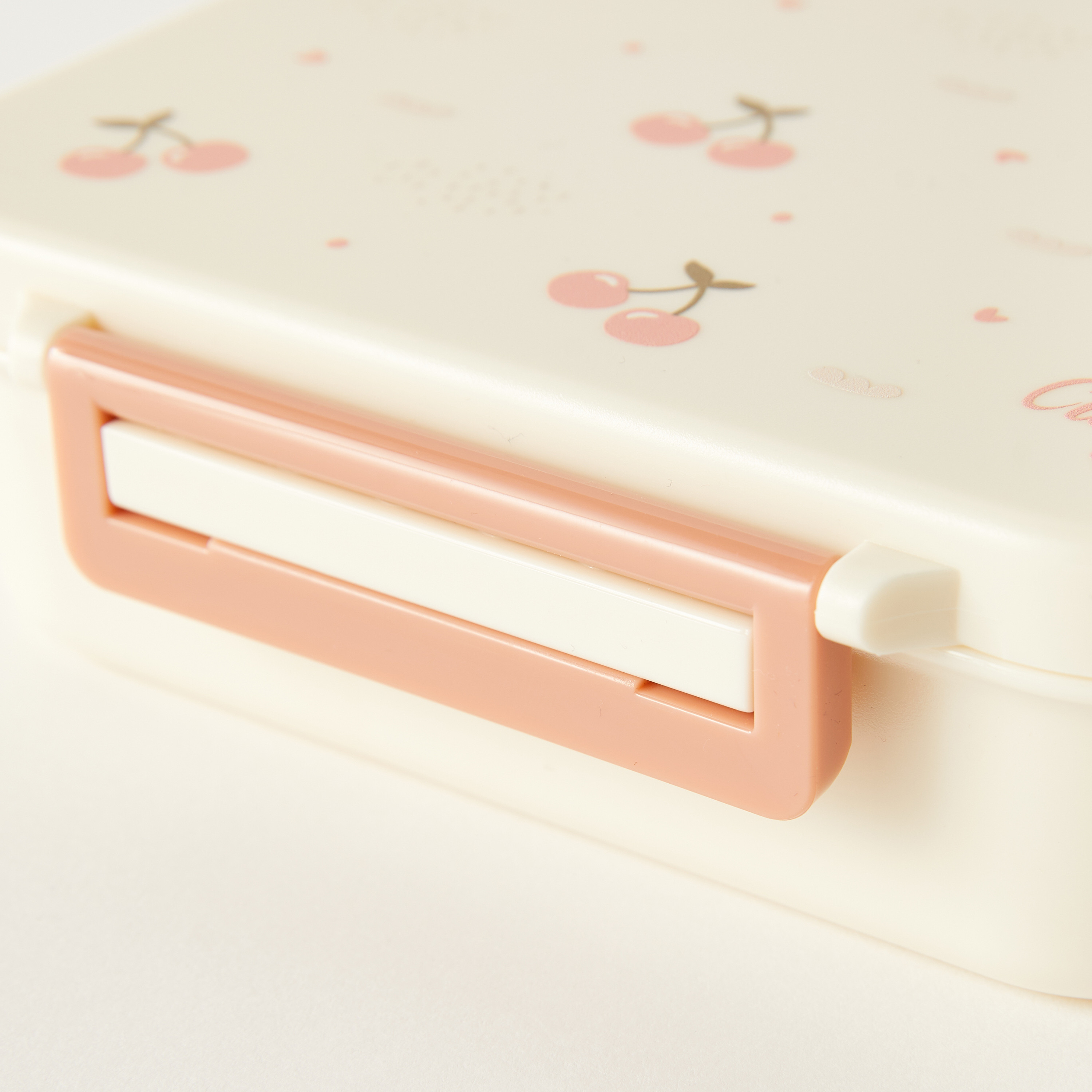 Citron Cherry Print Sectioned Lunch Box with Clip Lock Lid-school-lunchessentials-lunchboxes-image-4