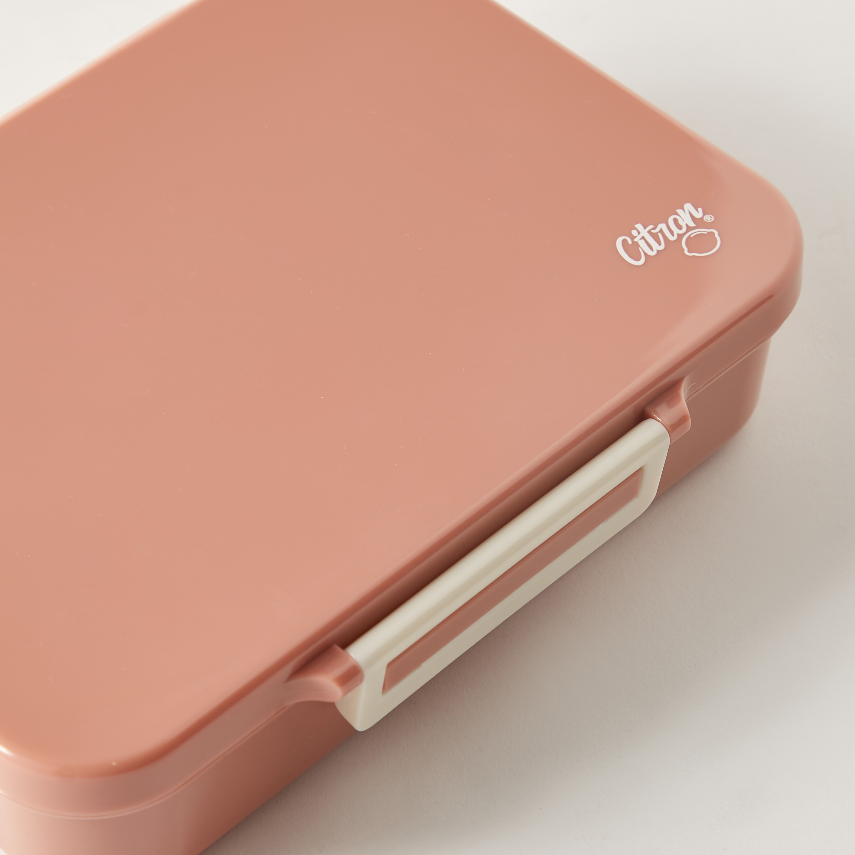Citron Solid Sectioned Lunch Box with Clip Lock Lid and Food Jar6 -Month Warranty-school-lunchessentials-lunchboxes-image-4