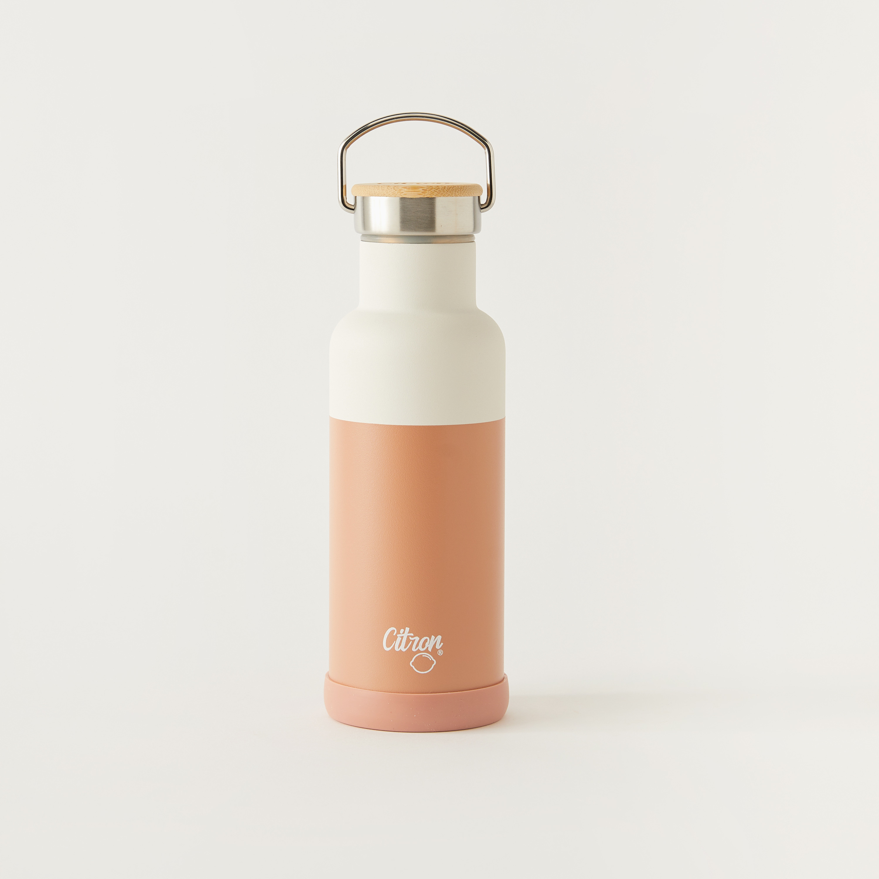 Citron Solid Stainless Steel Water Bottle with Sipper and Screw Lid – 500 ml-school-waterbottles-image-1