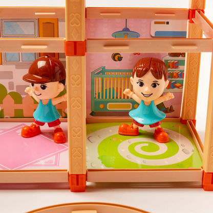 DIY 113-Piece Doll House Playset-Role Play-image-4