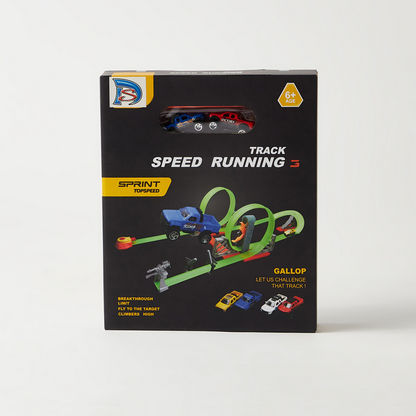 Sprint Race Car Track Playset-Scooters and Vehicles-image-4