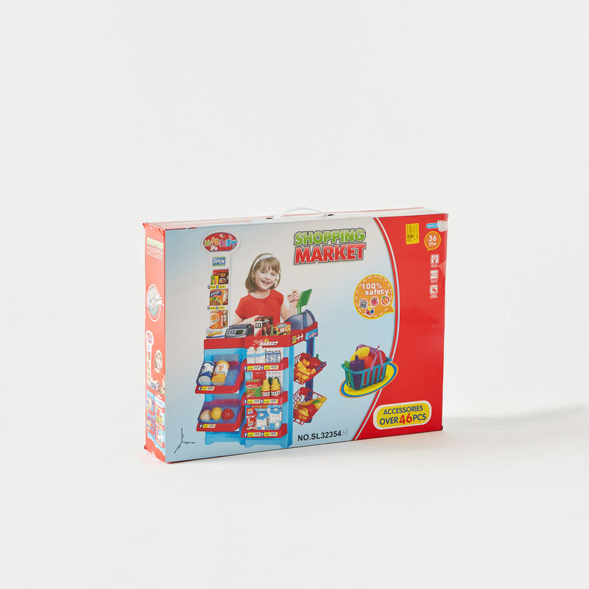 Shun Long Supermarket Playset-Role Play-image-0