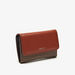 Celeste Monogram Print Flap Wallet-Wallets & Clutches-thumbnail-2