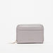 Celeste Textured Wallet with Zip Closure-Wallets & Clutches-thumbnail-0
