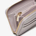 Celeste Textured Wallet with Zip Closure-Wallets & Clutches-thumbnailMobile-3