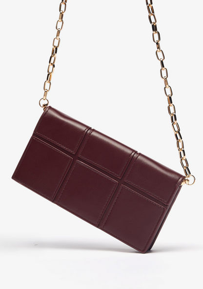 Celeste Textured Crossbody Bag with Flap Closure-Women%27s Handbags-image-1