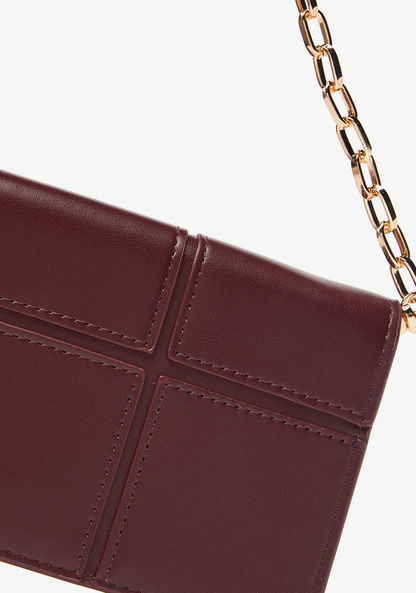 Celeste Textured Crossbody Bag with Flap Closure-Women%27s Handbags-image-3