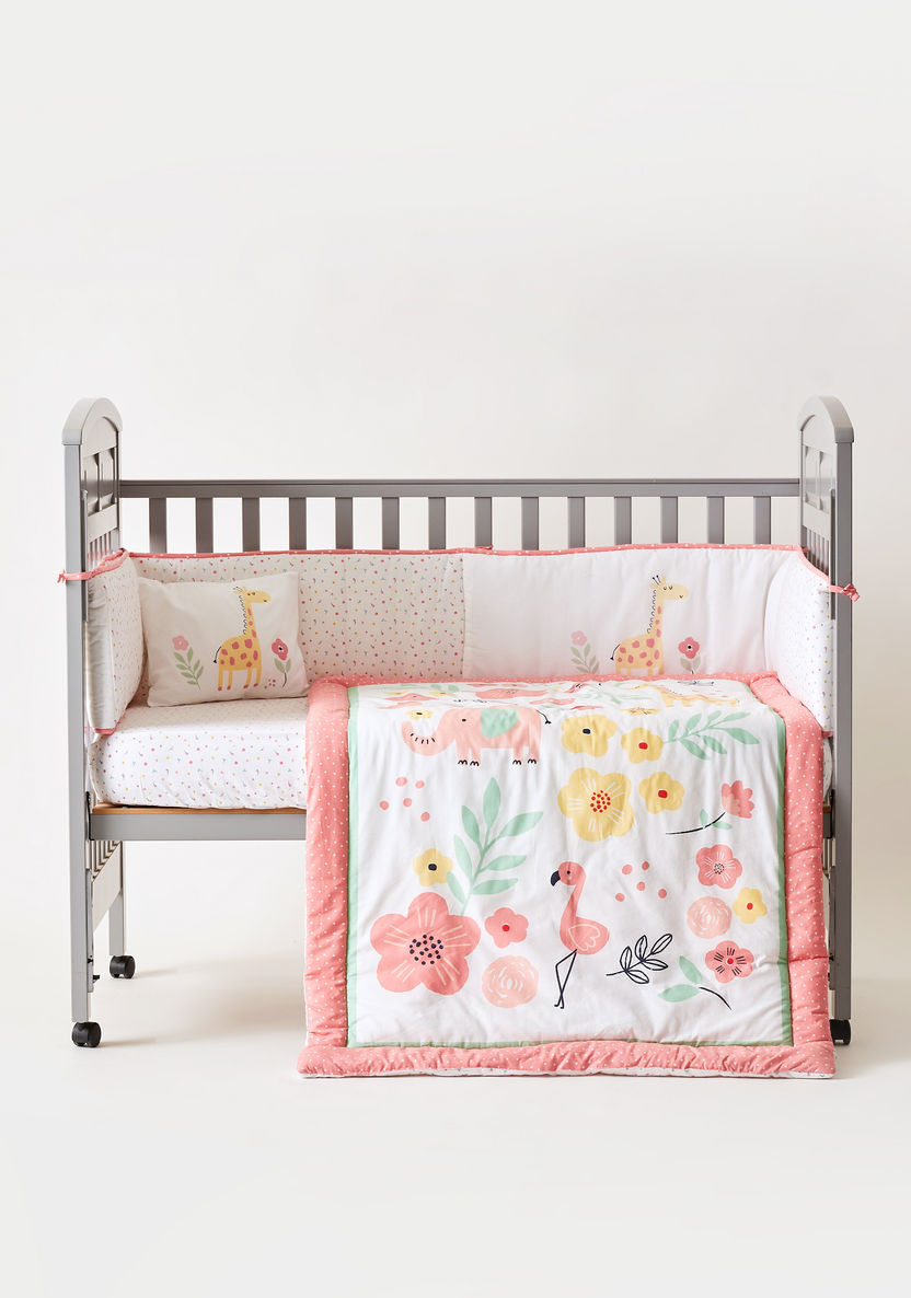 Juniors 5-Piece Printed Comforter Set-Baby Bedding-image-1