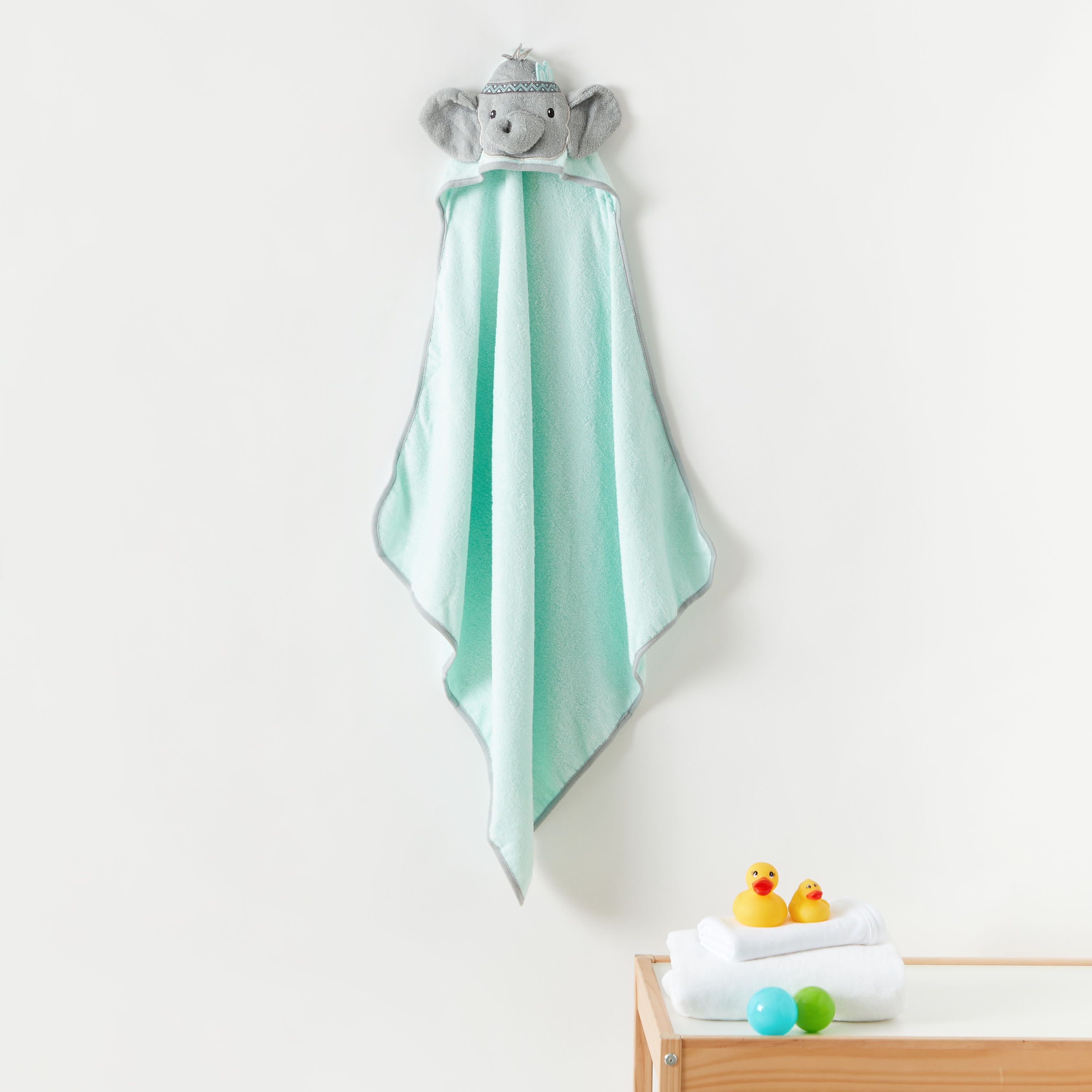 Elephant best sale hooded towel