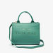 Haadana Embossed Tote Bag with Detachable Strap and Zip Closure-Women%27s Handbags-thumbnailMobile-0