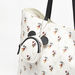 Disney Minnie Mouse Print Shopper Bag with Double Handles-Women%27s Handbags-thumbnailMobile-3