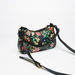Missy Floral Print Shoulder Bag with Chain Accent and Adjustable Strap-Women%27s Handbags-thumbnail-2