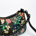 Missy Floral Print Shoulder Bag with Chain Accent and Adjustable Strap-Women%27s Handbags-thumbnailMobile-3