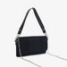 Haadana Knitted Shoulder Bag with Flap Closure-Women%27s Handbags-thumbnail-2