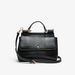 Jane Shilton Textured Satchel Bag with Grab Handle and Detachable Strap-Women%27s Handbags-thumbnailMobile-1