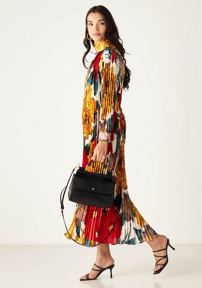 Jane Shilton Textured Satchel Bag with Grab Handle and Detachable Strap-Women%27s Handbags-image-5