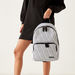 Lee Cooper Printed Backpack with Zip Closure and Adjustable Shoulder Straps-Women%27s Backpacks-thumbnailMobile-0