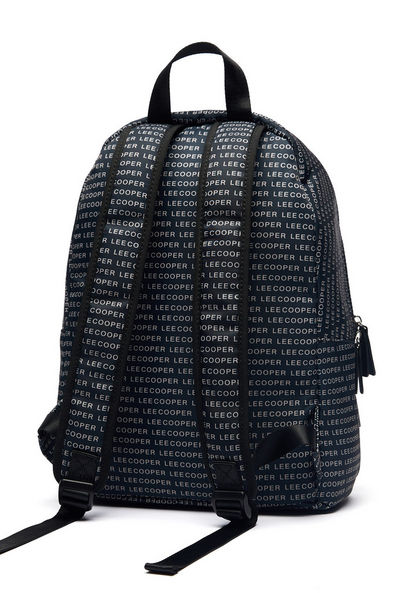 Lee Cooper Printed Backpack with Zip Closure and Adjustable Shoulder Straps-Women%27s Backpacks-image-2