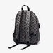 Lee Cooper Printed Backpack with Zip Closure and Adjustable Shoulder Straps-Women%27s Backpacks-thumbnail-2