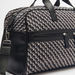 Lee Cooper Printed Bowler Bag with Adjustable Strap and Zip Closure-Women%27s Handbags-thumbnail-3