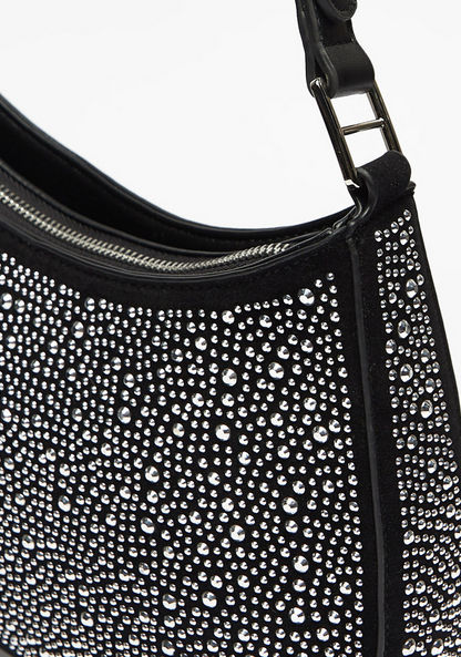 Celeste Embellished Shoulder Bag with Adjustable Strap-Women%27s Handbags-image-4