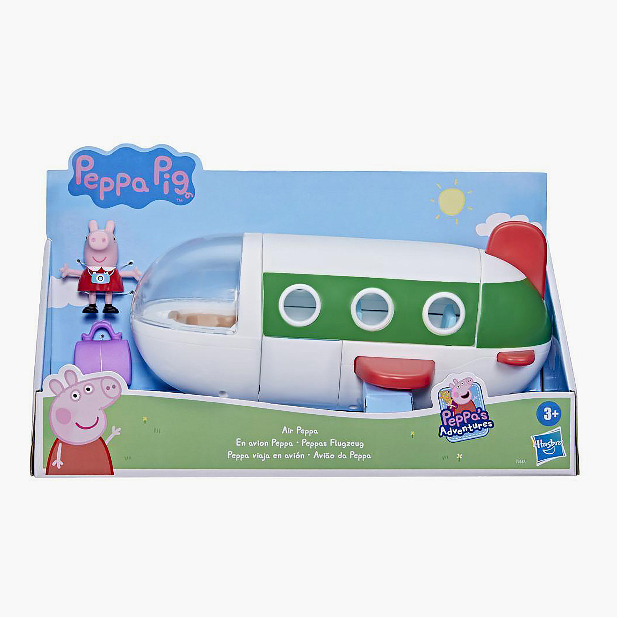 Peppa Pig House, Airplane,and shops push car,/and accessories