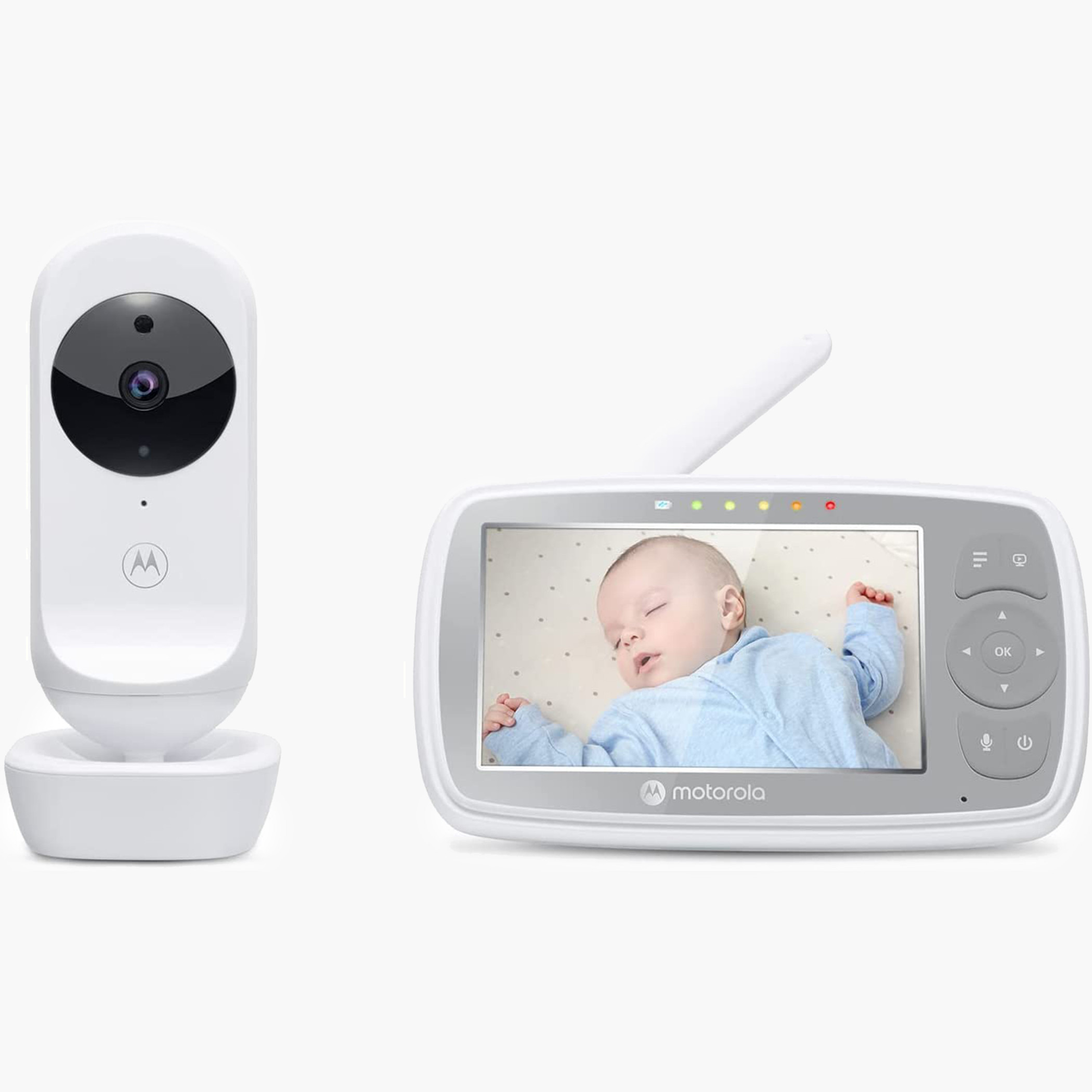 جهاز مراقبة الطفل بالفيديو مع اتصال واي فاي من موتورولا - ٤.٣ بوصة-baby-healthandsafety-babymonitors-image-1