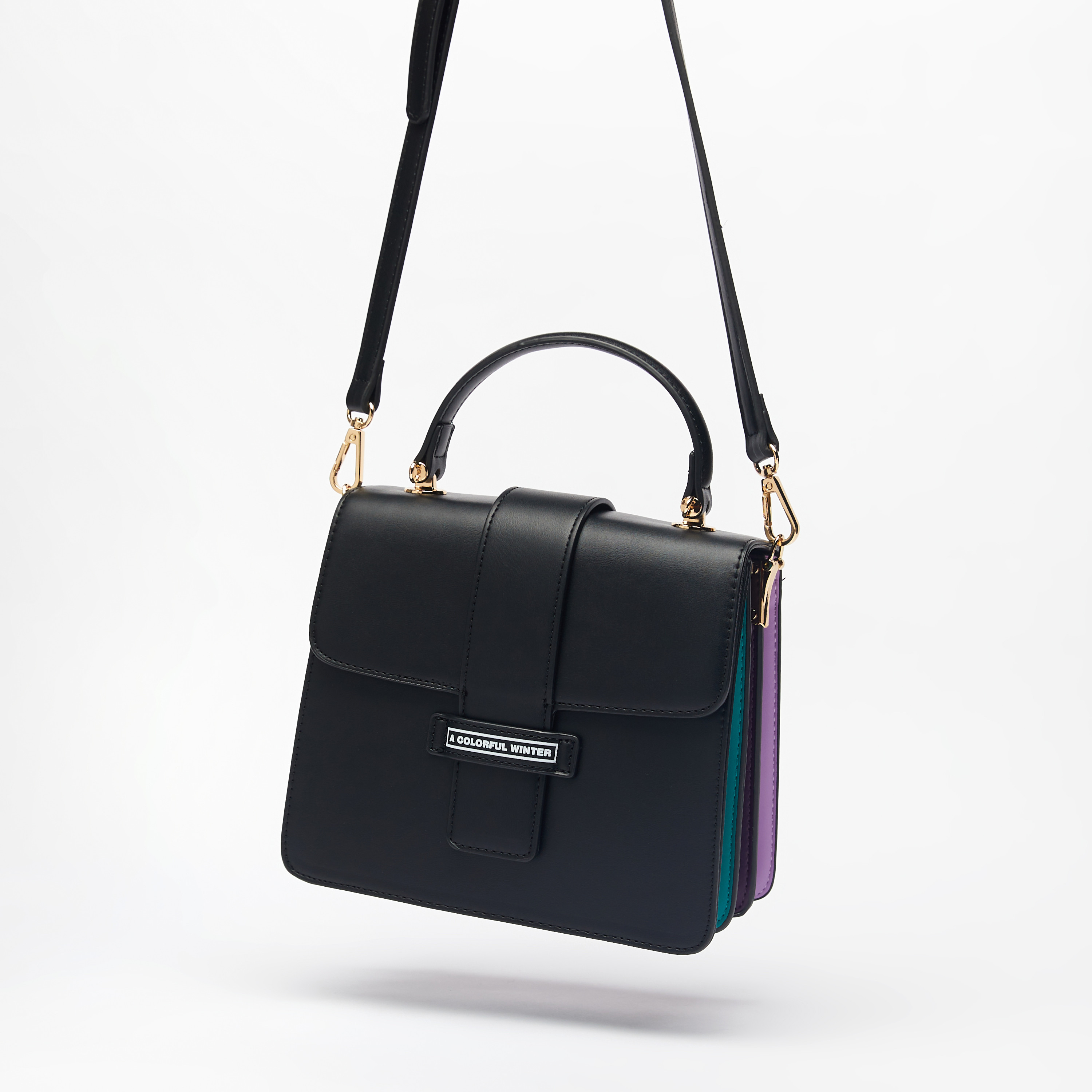 Missy Satchel Bag with Detachable Strap and Button Closure-women-bagsandwallets-handbags-image-2