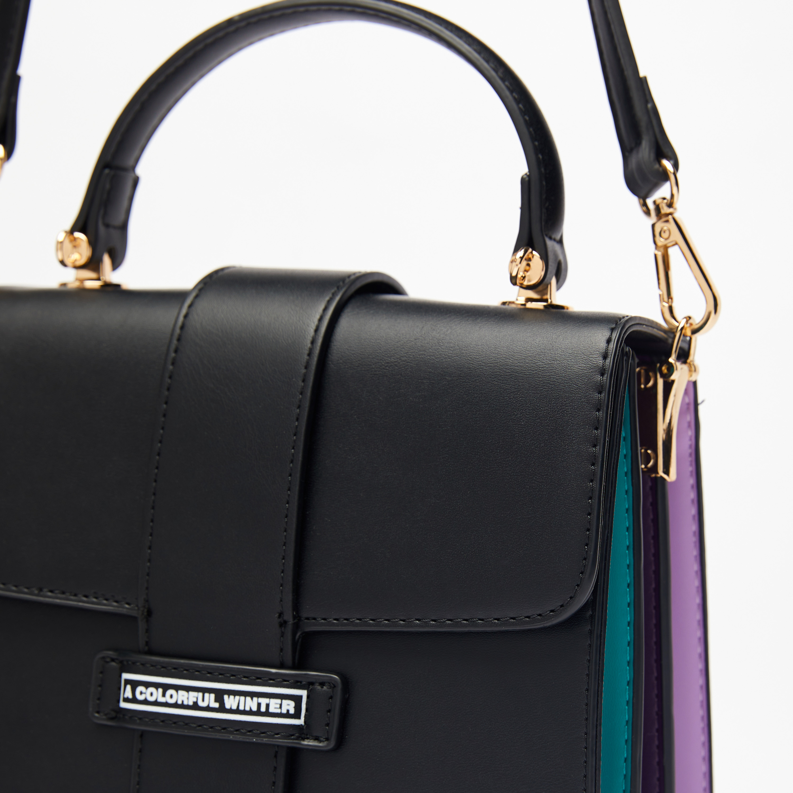 Missy Satchel Bag with Detachable Strap and Button Closure-women-bagsandwallets-handbags-image-4