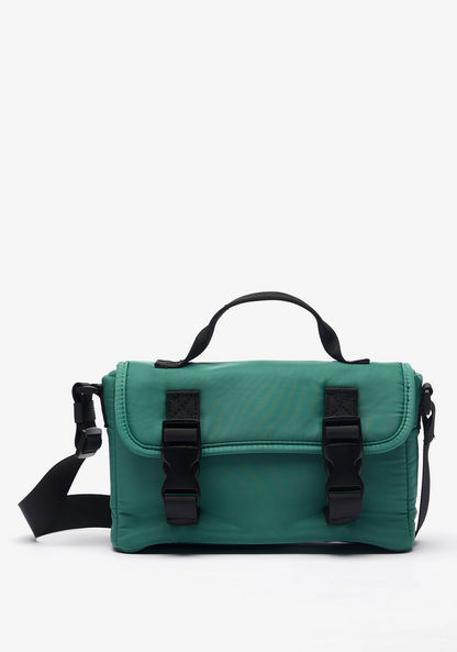 Missy Solid Satchel Bag with Adjustable Shoulder Strap-Women%27s Handbags-image-0