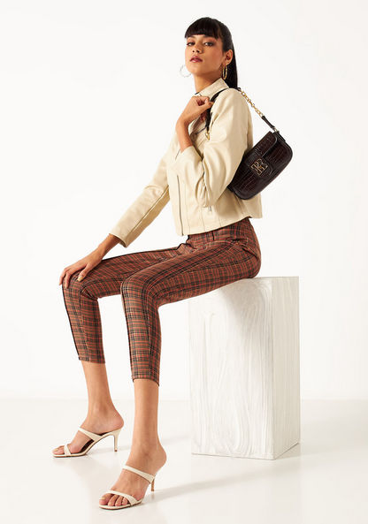 Elle Textured Shoulder Bag-Women%27s Handbags-image-5