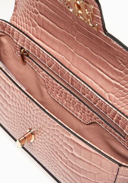 Elle Textured Shoulder Bag-Women%27s Handbags-image-6