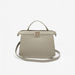Elle Embossed Tote Bag with Zip Closure-Women%27s Handbags-thumbnail-1