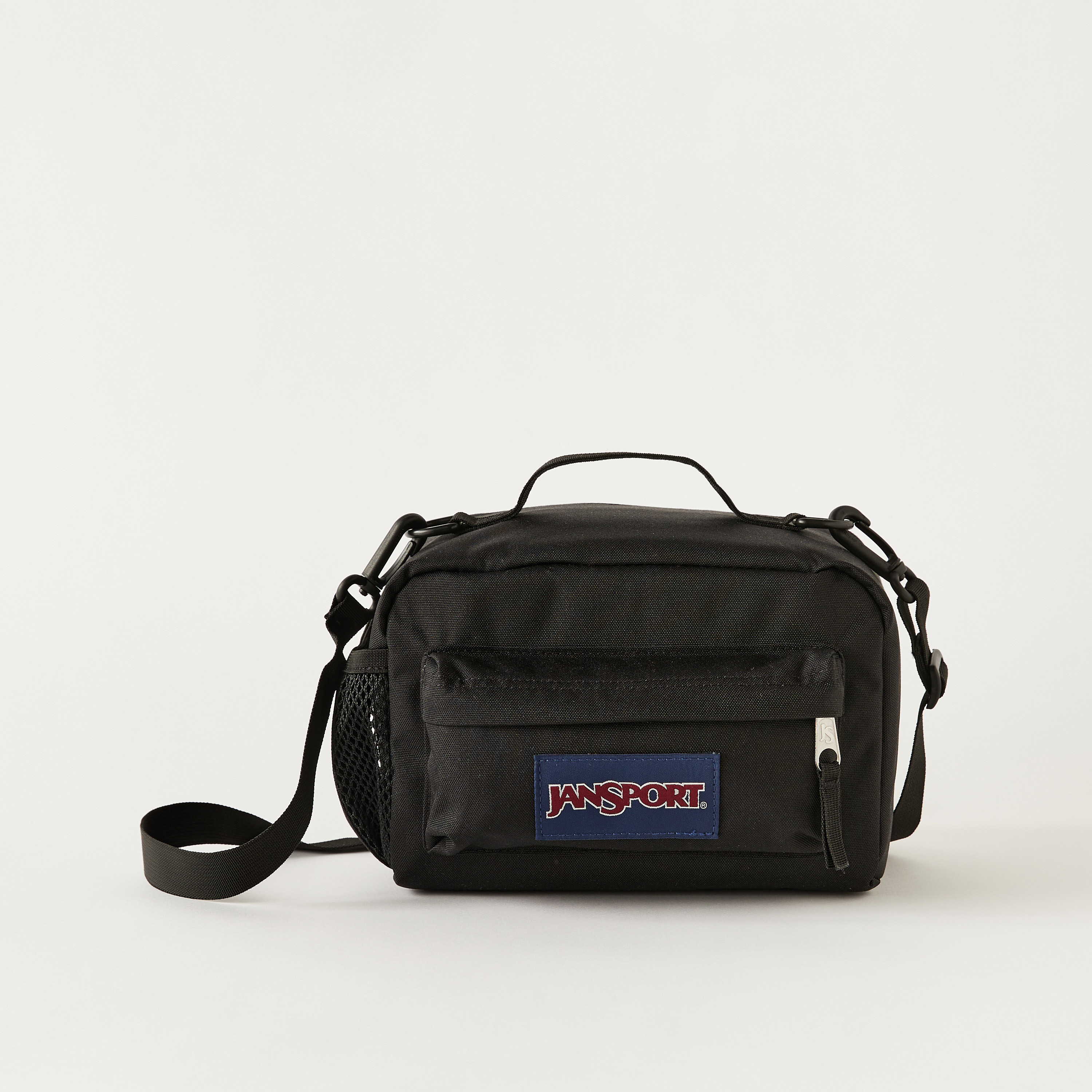 Jansport Solid Lunch Bag with Detachable Strap and Zip Closure - Lifetime Warranty-school-lunchessentials-lunchbags-image-1