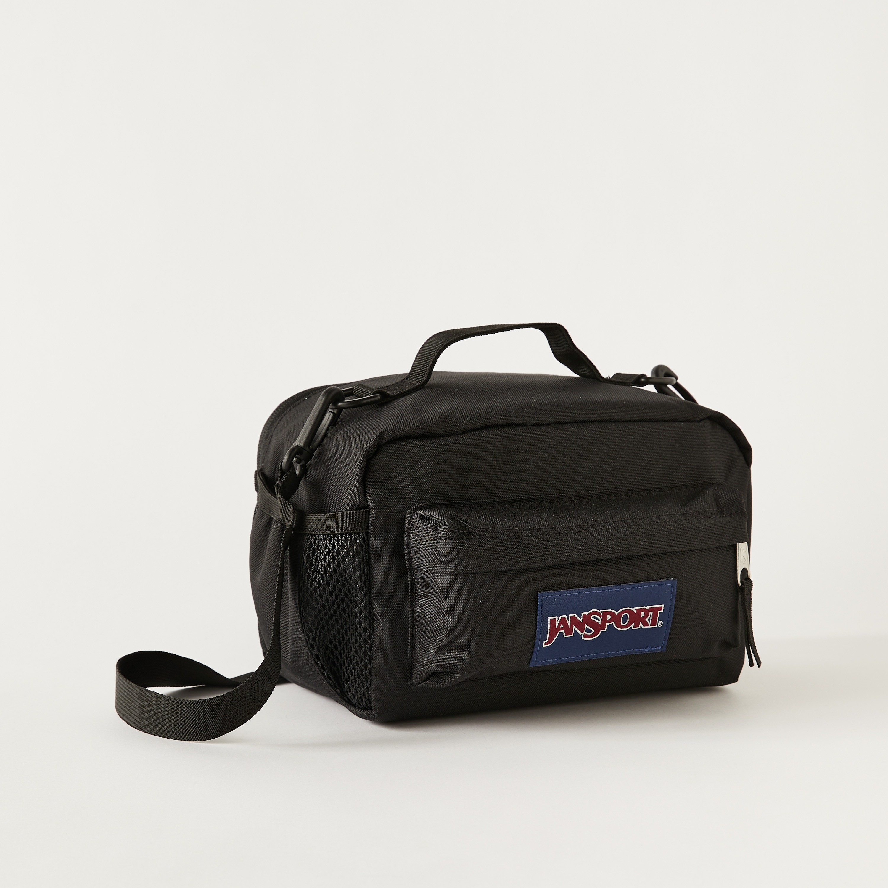 Jansport Solid Lunch Bag with Detachable Strap and Zip Closure - Lifetime Warranty-school-lunchessentials-lunchbags-image-2