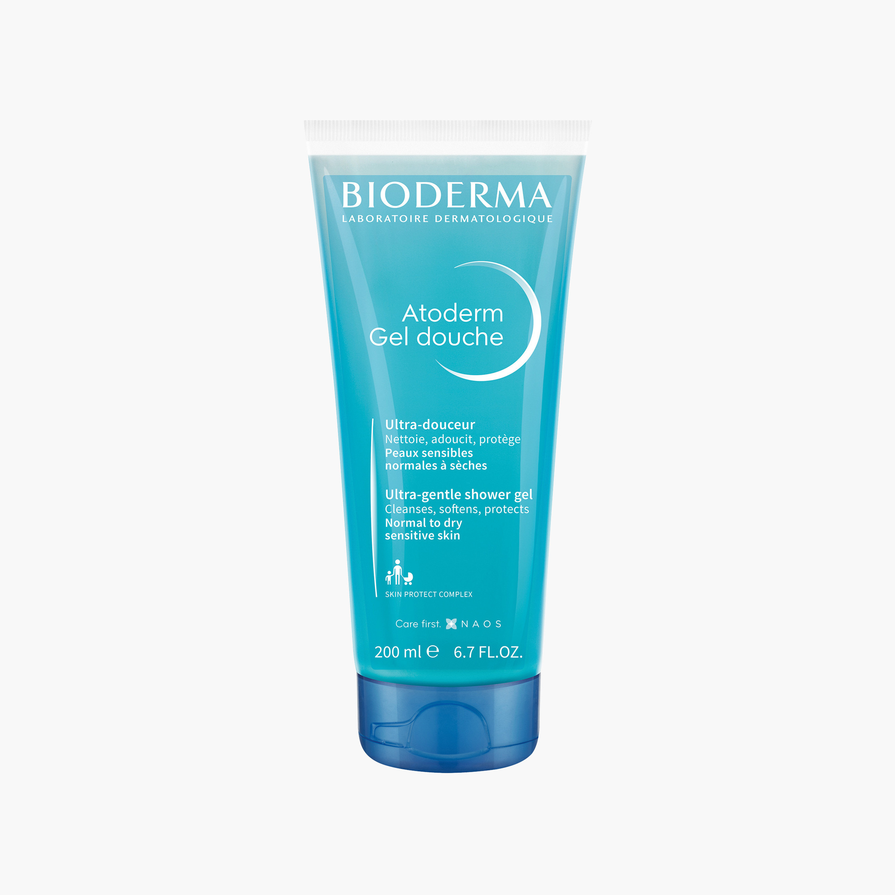 Bioderma Atoderm Ultra-Gentle Shower Gel - 200 ml-beautyandpersonalcare-bathandbody-bathandshower-bodywash-image-1
