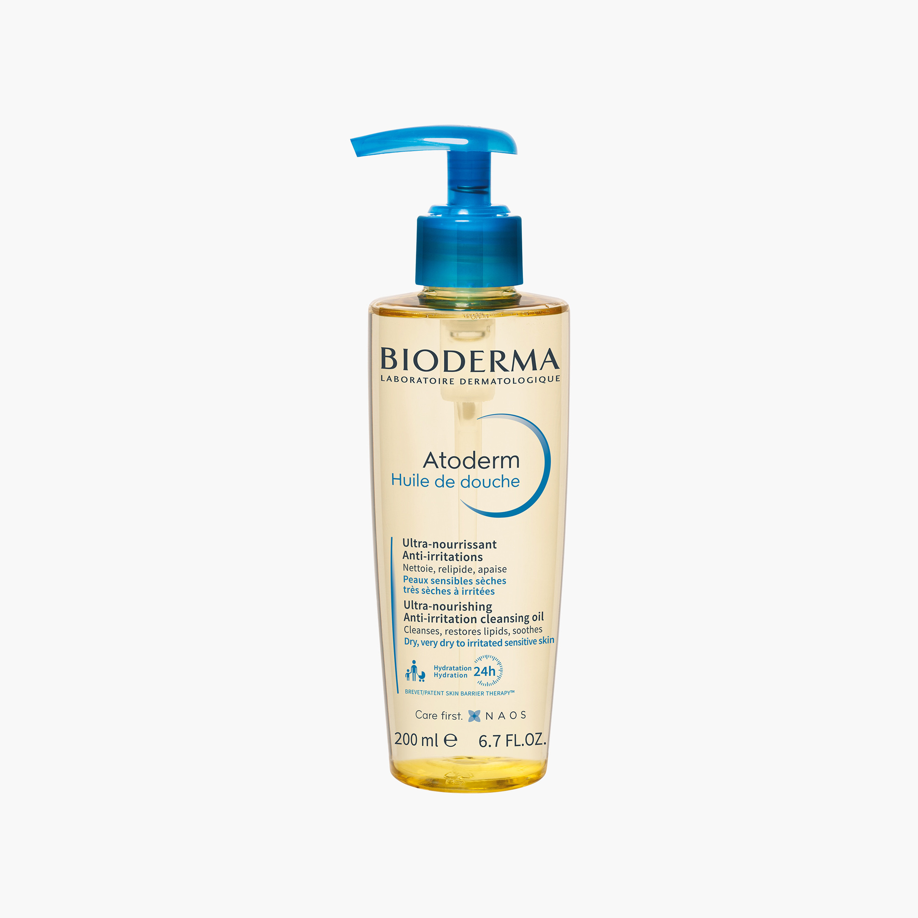 Bioderma Atoderm Ultra-Nourishing Cleansing Oil - 200 ml-beautyandpersonalcare-bathandbody-bathandshower-bodywash-image-1