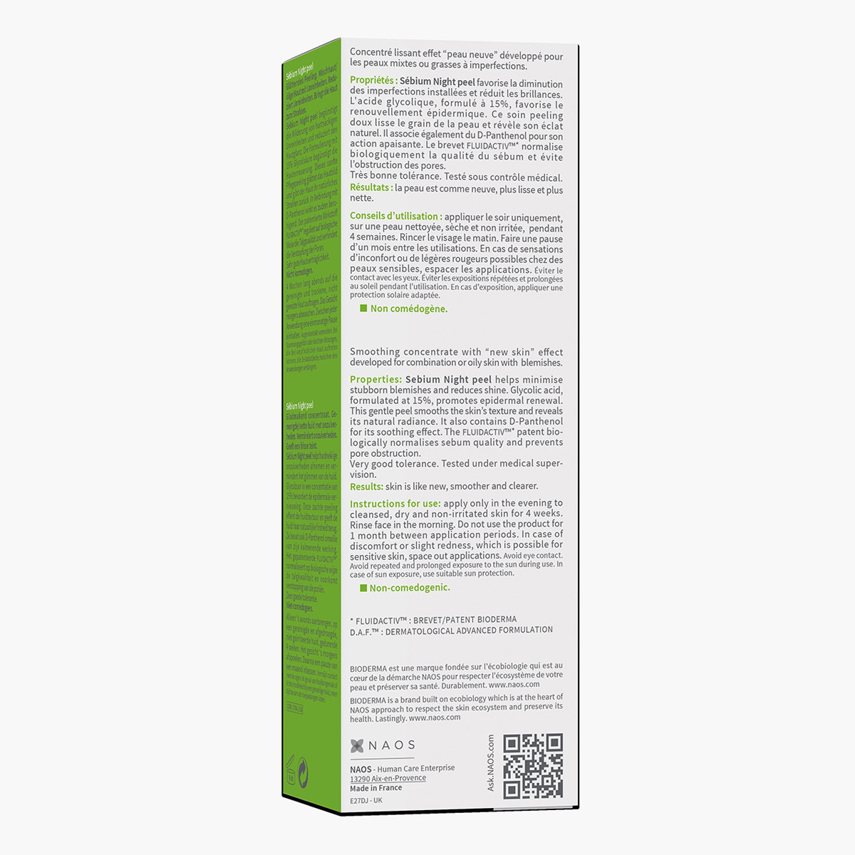 Bioderma Sebium Night Peel Smoothing Concentrate Gel - 40 ml-beautyandpersonalcare-skin-treatmentsandserums-image-3