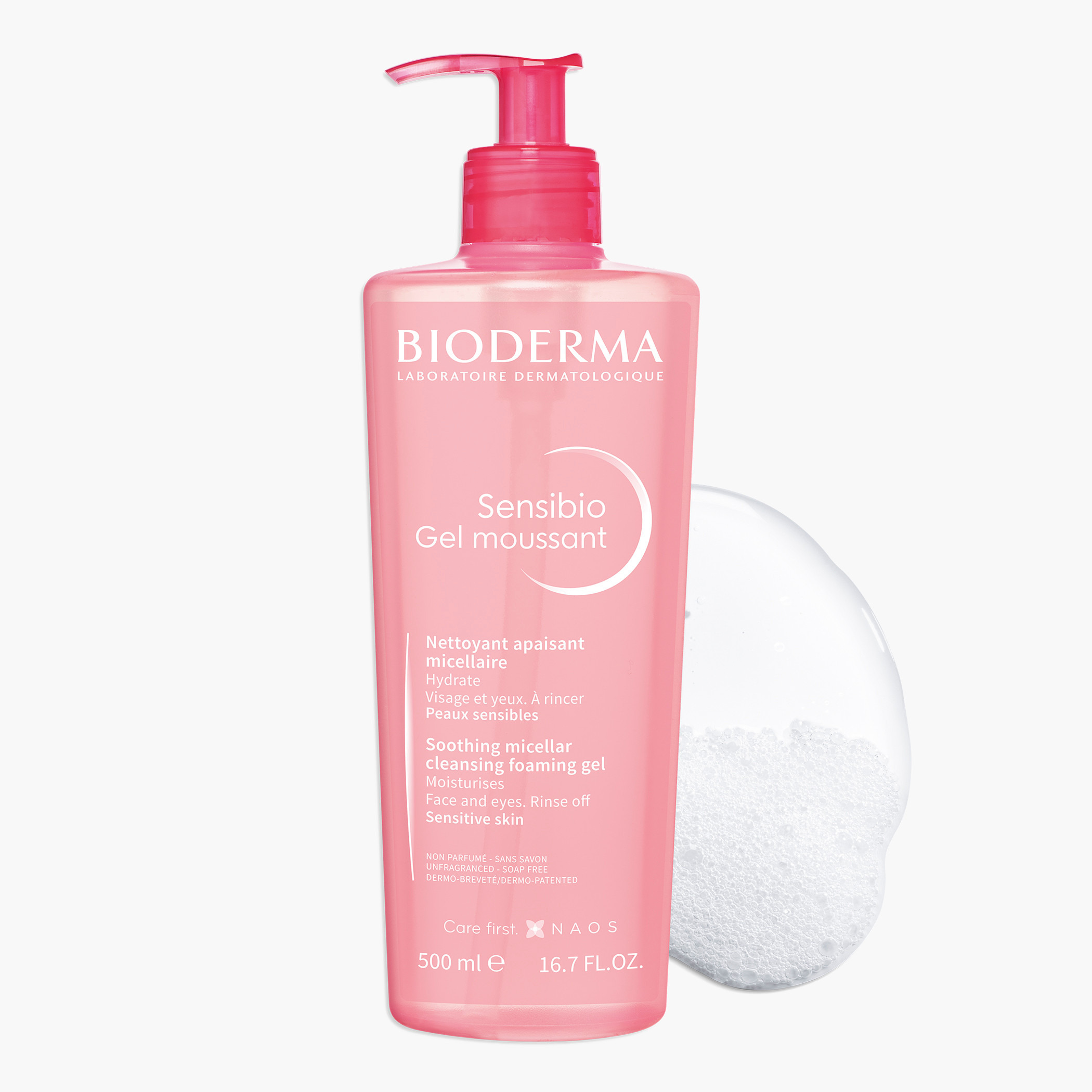 Bioderma Sensibio Gel Moussant Cleanser - 500 ml-beautyandpersonalcare-skin-cleansers-facewashandcleansers-image-1