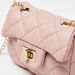Little Missy Textured Crossbody Bag with Twist and Lock Closure-Girl%27s Bags-thumbnailMobile-3