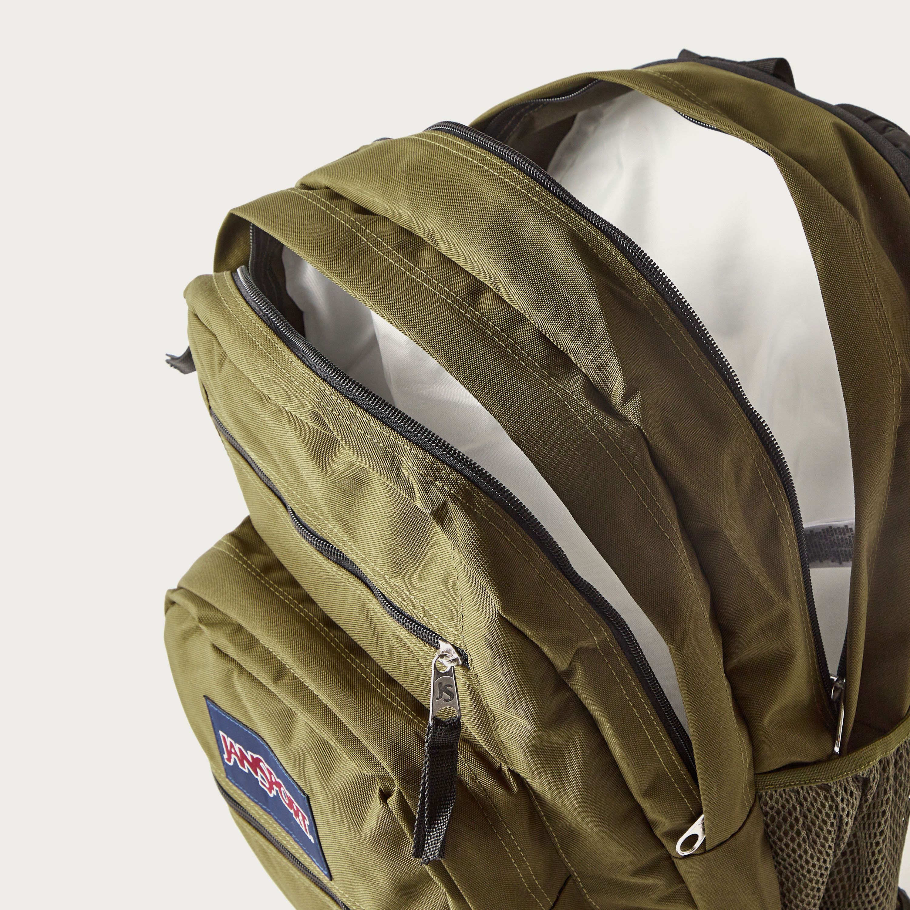 شنطة ظهر سادة بسحاب إغلاق وحمالات قابلة للتعديل من جان سبورت - ضمان مدى الحياة-school-bagsandbackpacks-backpacks-image-5